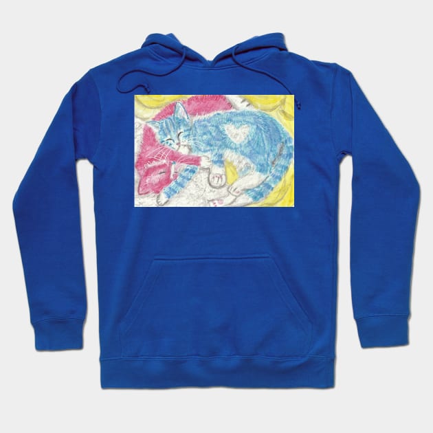 Cute kittens cat art Hoodie by SamsArtworks